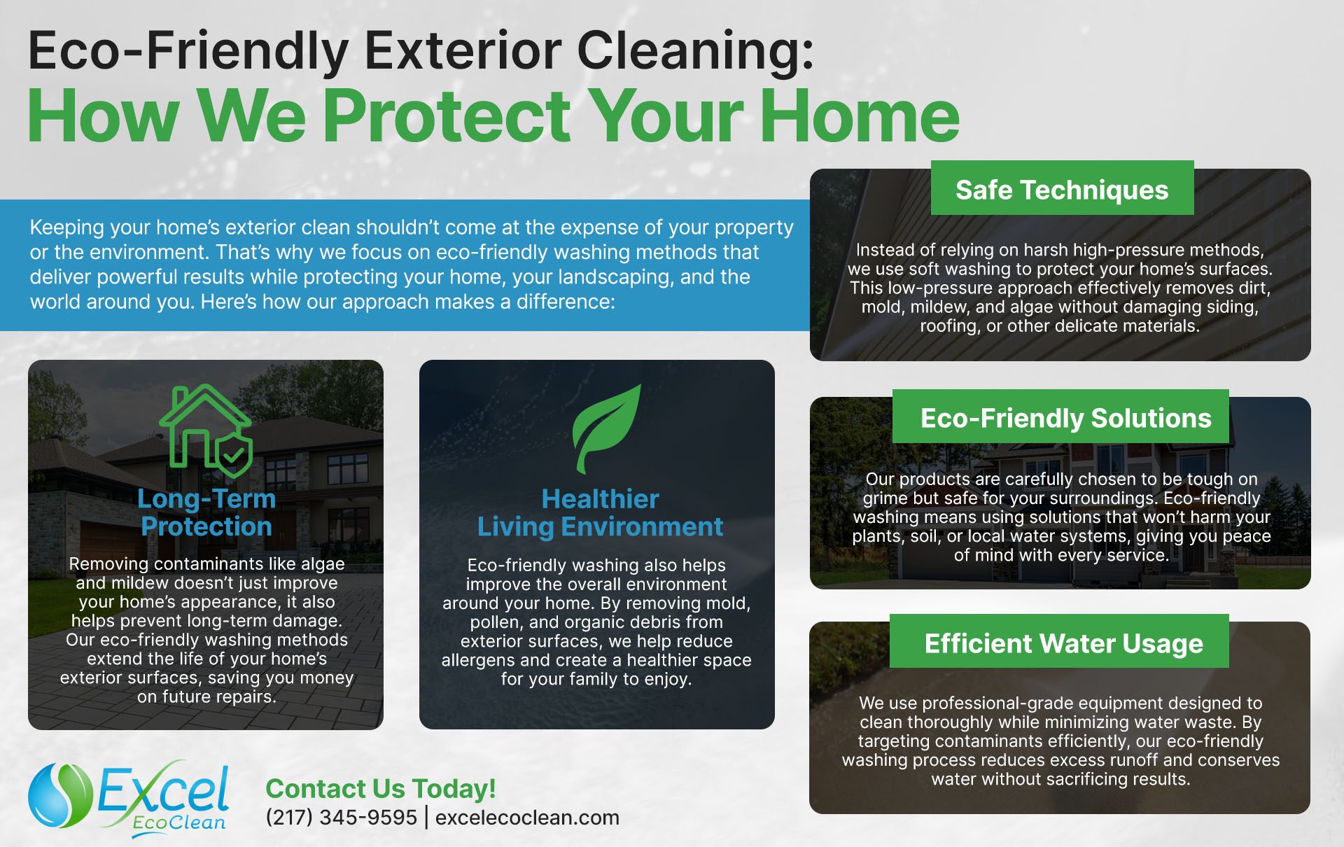 Eco-Friendly Exterior Cleaning: How We Protect Your Home
